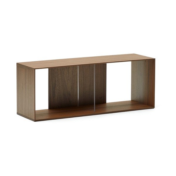 Modulinė lentyna natūralios spalvos iš riešutmedžio 101x38 cm Litto – Kave Home-image-2