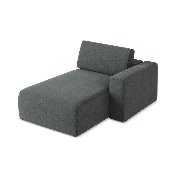 Pilkos spalvos modulinė sofos dalis (su dešiniuoju kampu) Kalea – Makamii-image-2