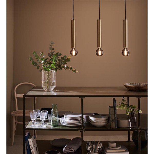 Pakabinamas auksinis šviestuvas Markslöjd Sencillo, ilgis 75 cm-image-2