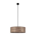 Pakabinamas šviestuvas iš graikinio riešuto medienos Sotto Luce TSURI XL, ø 45 cm