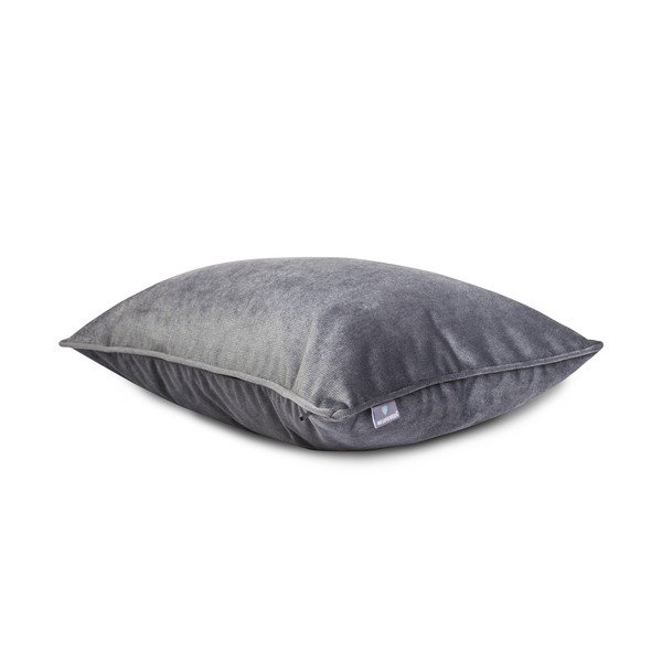 Pilkos spalvos užvalkalas WeLoveBeds Dark, 50 x 50 cm-image-2