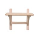 Ąžuolo dekoro naktinis staliukas su lentynomis Camrose - Rowico