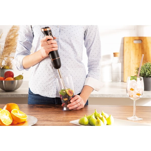 Juodas rankinis plaktuvas Black Rose Collection - BerlingerHaus-image-1