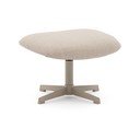 Smėlio spalvos taburetė iš šenilinio audinio Teryl – Kave Home