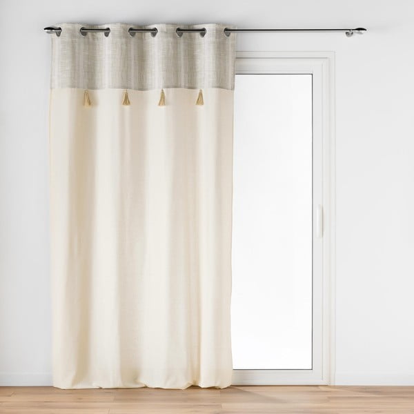 Natūralios spalvos užuolaida 140x240 cm Island – douceur d'intérieur