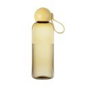 Geltonos spalvos iš perdirbto plastiko butelis Kelioninis buteliukas 650 ml Ture – Sagaform