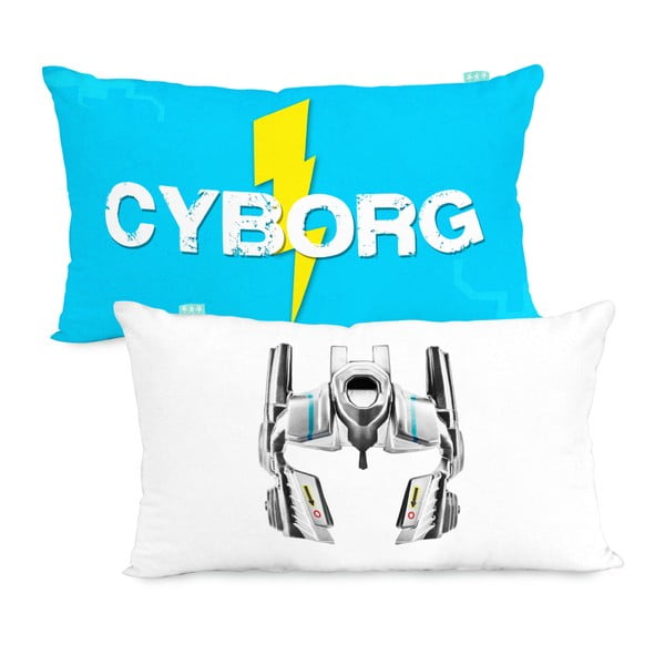 Atvirkštinis užvalkalas "Cyborg", 50x30 cm