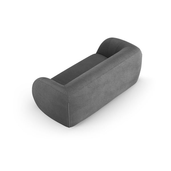 Sofa iš boucle pilkos spalvos 210 cm Essen – Cosmopolitan Design-image-3