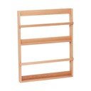 Natūralios spalvos iš ąžuolo masyvo kelių aukštų/paveikslėliams sieninė lentyna 74 cm Display – Hübsch