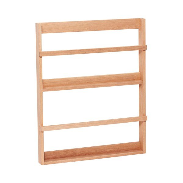 Natūralios spalvos iš ąžuolo masyvo kelių aukštų/paveikslėliams sieninė lentyna 74 cm Display – Hübsch