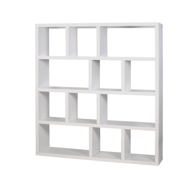 Knygų spinta  baltos spalvos 150x159 cm Berlin – TemaHome-image-2