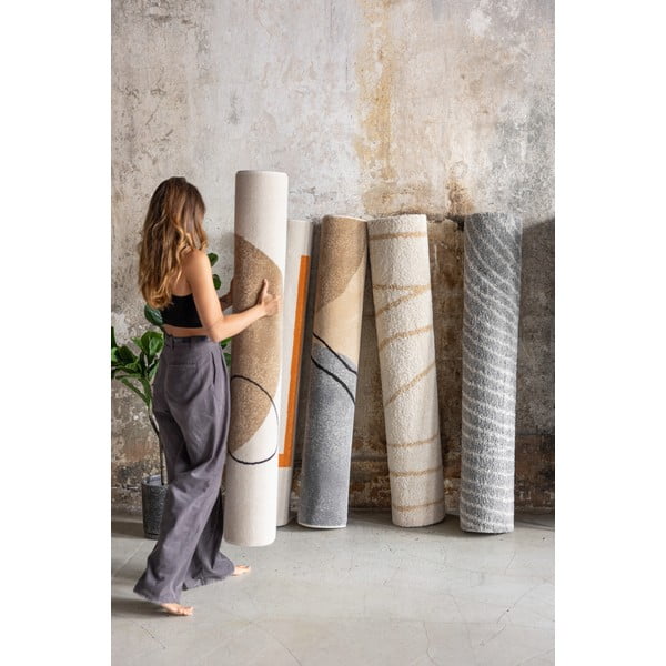 Smėlio spalvos kilimas 160x230 cm Abstracta – Universal-image-4