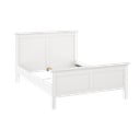 Dvigulė lova baltos spalvos 140x200 cm Paris – Tvilum