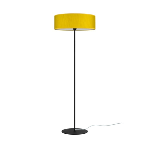 Geltonas grindų šviestuvas Sotto Luce Doce XL, ⌀ 45 cm