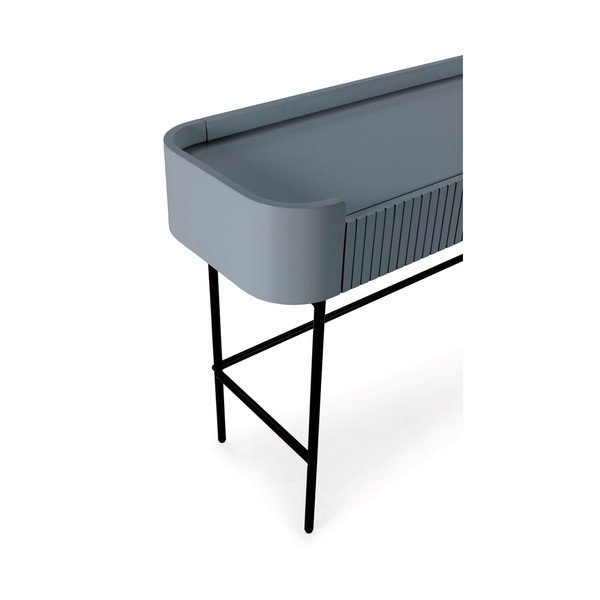 Mėlynos spalvos konsolinis staliukas 40x120 cm Willa – MOME-image-4