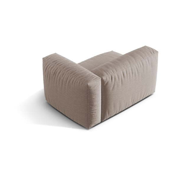 Modulinė sofos dalis smėlio spalvos (su dešiniuoju kampu) Martina – Micadoni Home-image-3