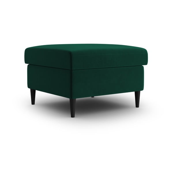 Žalios spalvos iš velveto taburetė Kyoto – Cosmopolitan Design-image-1