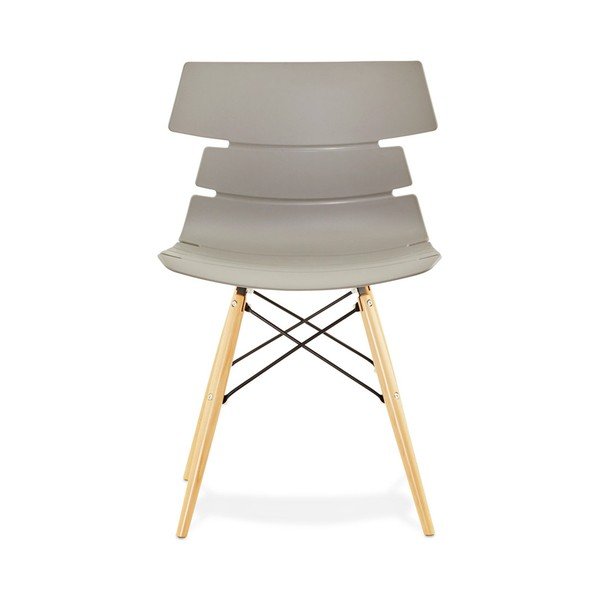 Pilka valgomojo kėdė Kokoon Design Strata-image-2