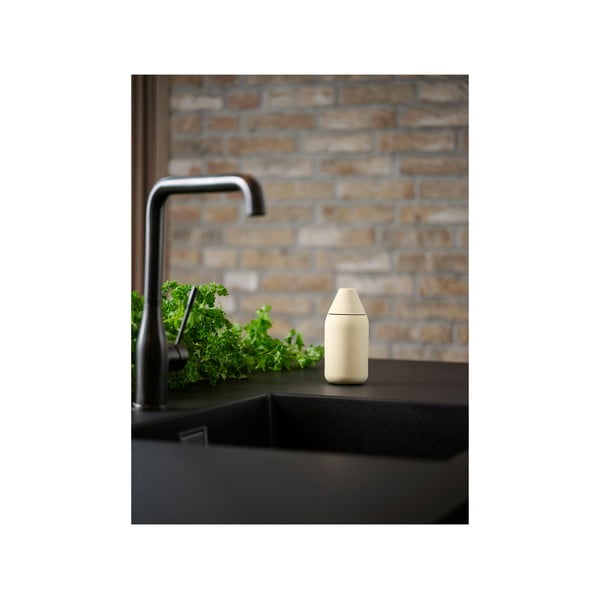 Šviesiai geltonos spalvos iš silikono muilo dozatorius 300 ml Singles – Zone-image-1