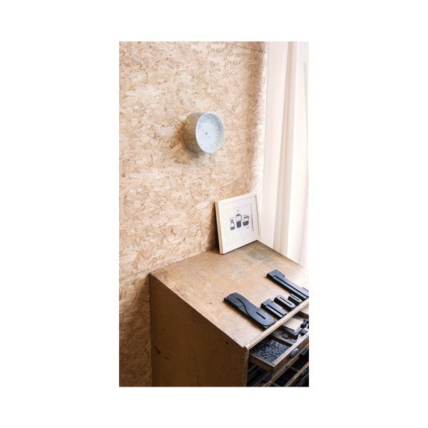 Sieninis laikrodis su sidabrinėmis detalėmis Karlsson Stout, ⌀ 22 cm-image-2