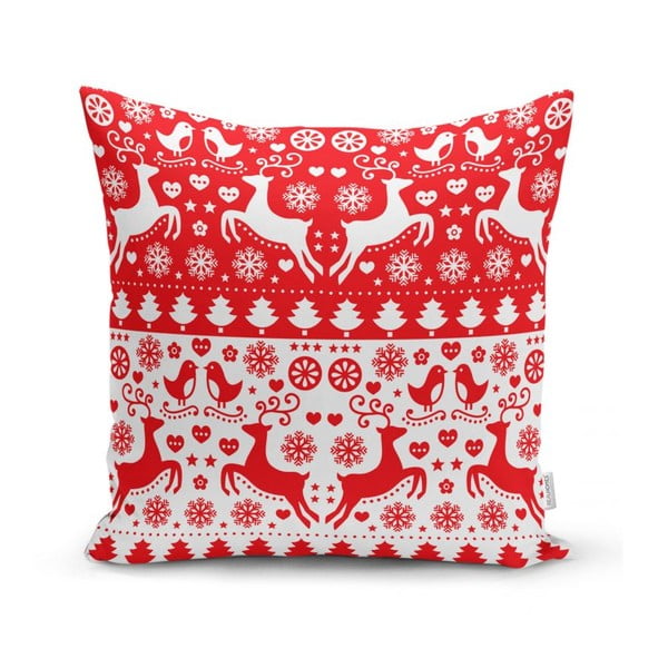 4 kalėdinių pagalvių užvalkalų ir staltiesės rinkinys Minimalist Cushion Covers Christmas-image-2