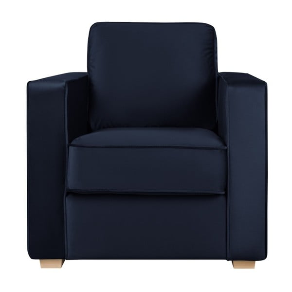 Tamsiai mėlynas fotelis "Cosmopolitan" dizainas Čikaga