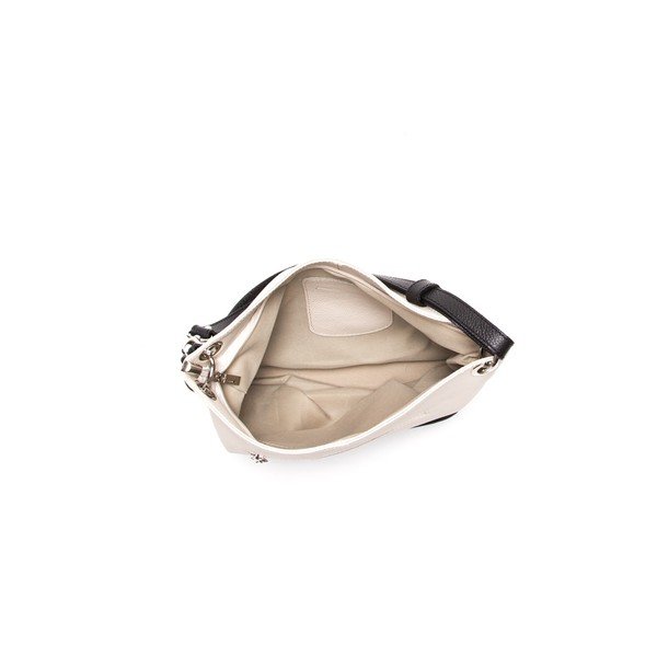 Odinė rankinė Anna Luchini 1104 Beige Nero-image-3