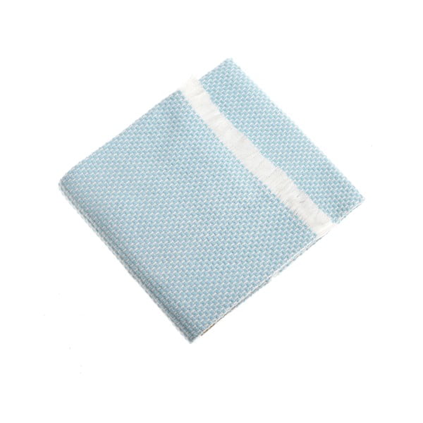 Šviesiai mėlyna kūdikių antklodė Euromant Zen, 75 x 110 cm