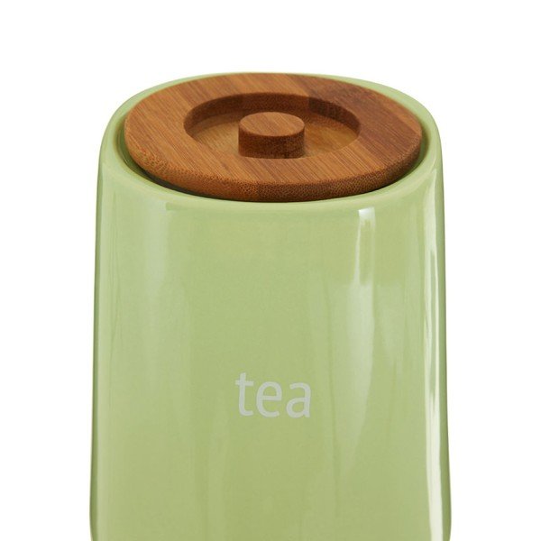Žalias arbatos indelis su bambukiniu dangteliu Premier Housewares Fletcher, 800 ml-image-4