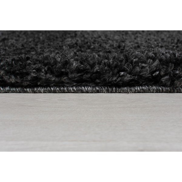 Juodas kilimas Flair Rugs Sparks, ⌀ 133 cm-image-3