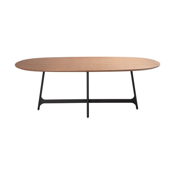 Valgomojo stalas su riešutmedžio stalviršiu 110x220 cm Ooid - DAN-FORM Denmark
