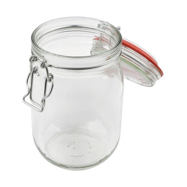 Stiklainis su spaustuku ir sandarikliu Dr. Oetker Jar, 1,14 l-image-2