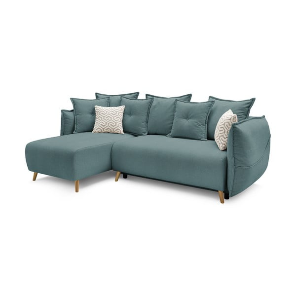 Sulankstoma ((modulinė)) kampinė sofa turkio spalvos Nessa – Bobochic Paris-image-4