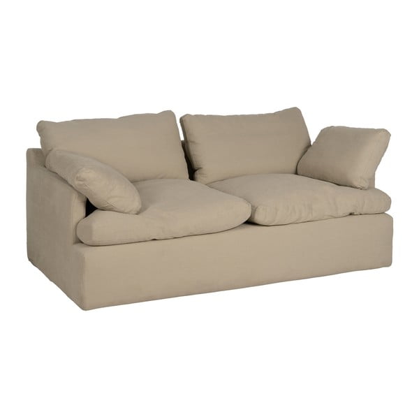 Smėlio spalvos iš lino sofa 180 cm – Ixia-image-2