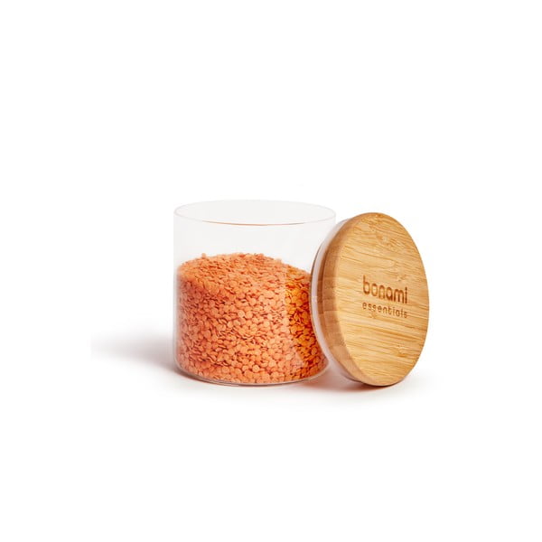 Iš stiklo  maisto laikymo indas biriems maisto produktams Mineral – Bonami Essentials-image-2