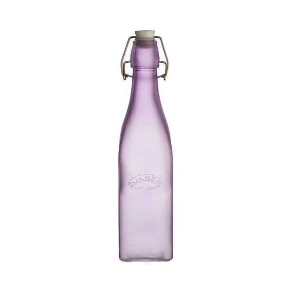 Violetinis pieno butelis su Kilnerio spaustuku, 0,55 l