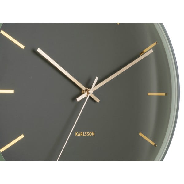 Sieninis laikrodis ø 40 cm Globe – Karlsson-image-3