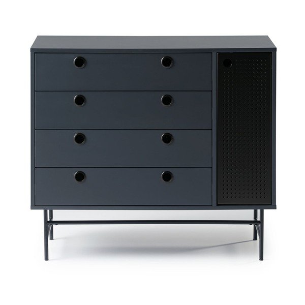 Tamsiai mėlyna komoda Teulat Punto