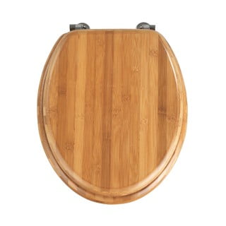 Klozeto sėdynė iš bambuko "Wenko Bamboo", 42,5 x 37 cm