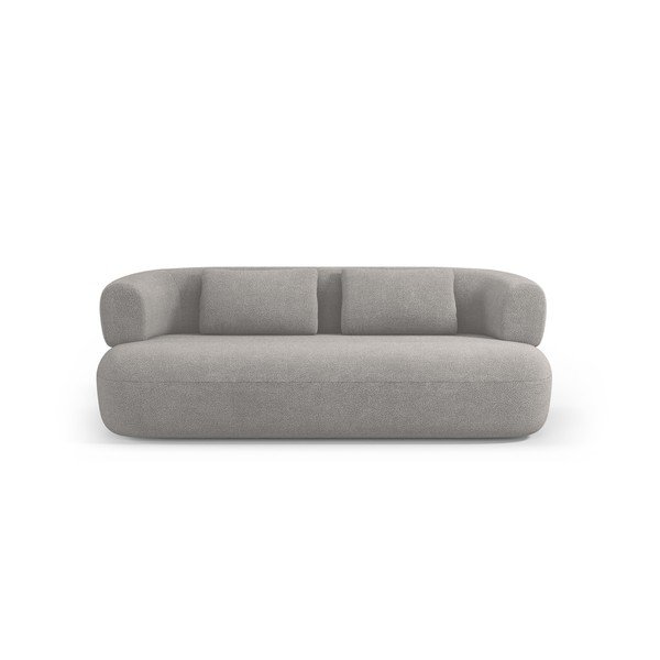 Šviesiai pilkos spalvos sofa iš boucle 178 cm Jenny – Micadoni -image-2