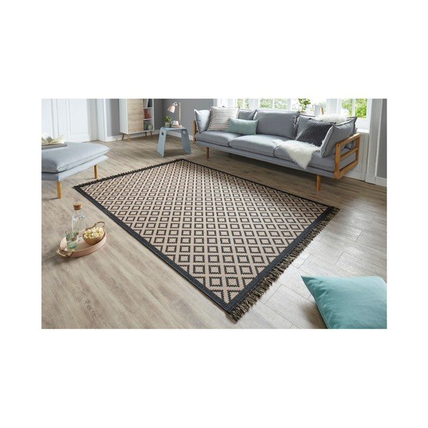 Smėlio ir juodos spalvos kilimas "Hanse Home Intense Muro", 200 x 290 cm-image-2