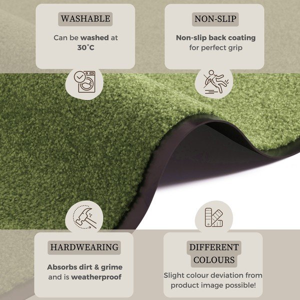 "Green Hanse Home Wash & Clean" kilimėlis, 39 x 58 cm-image-2