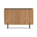 Iš mango masyvo žema šoninė spintelė natūralios spalvos 120x80 cm Licia – Kave Home