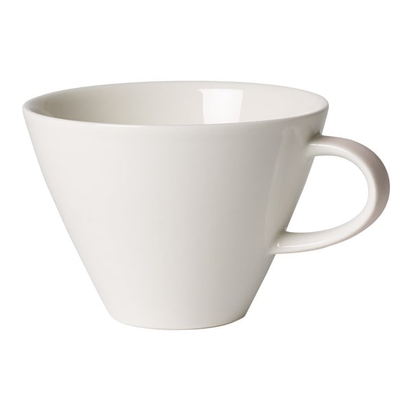 Baltas porcelianinis puodelis "Villeroy & Boch Caffé Club", 0,39 l