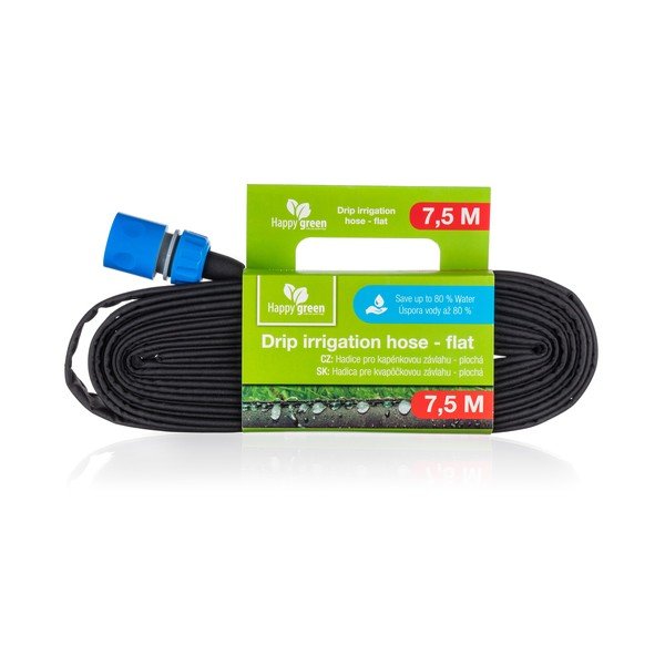 7,5 m nesandari plokščia žarna - Happy Green-image-2