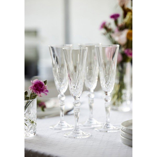 Stiklinės 4 vnt. šampanui 160 ml Melodia – Lyngby Glas-image-2