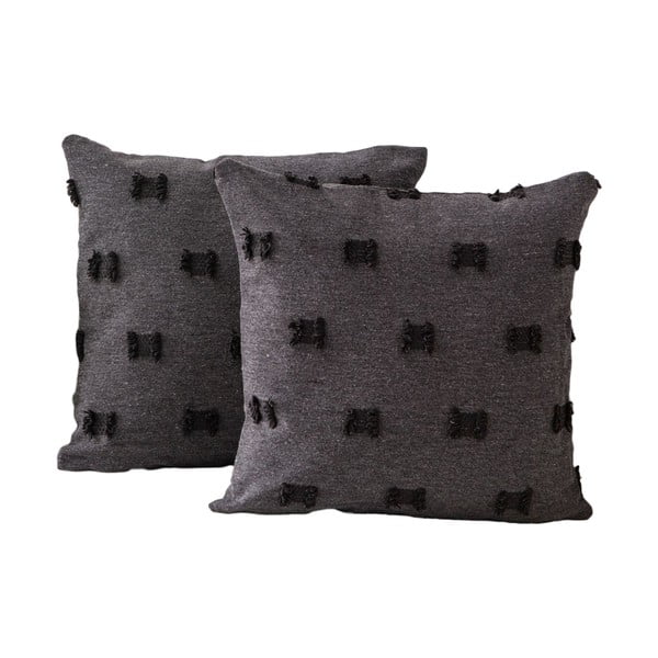 Dekoratyviniai pagalvių užvalkalai 2 vnt. 43x43 cm Tuffet – Mioli Decor