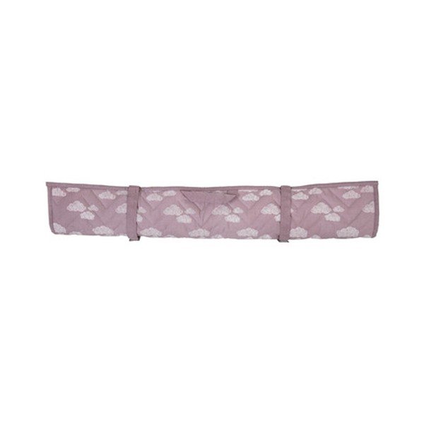 Rožinė medvilninė kūdikių antklodė Bloomingville Baby-image-2