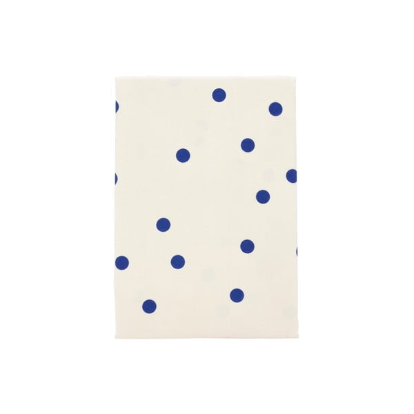 Mėlynos spalvos/kreminės spalvos iš satino medvilnės viengulė patalynė 140x200 cm Solaris – Södahl-image-3