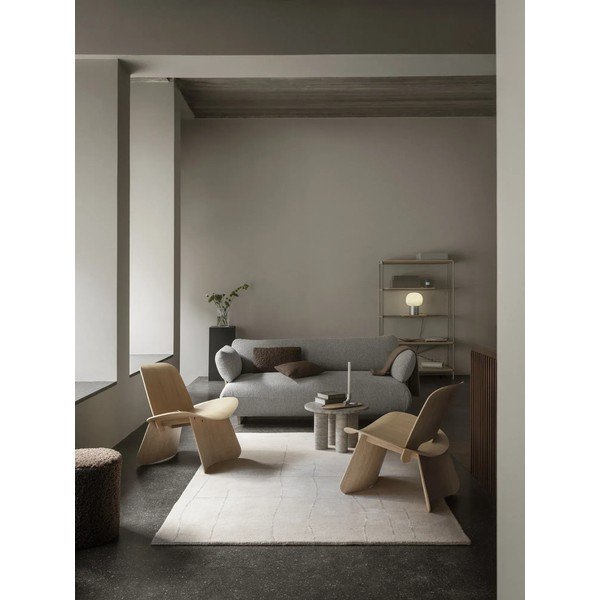 Natūralios spalvos pastatoma lentyna iš ąžuolo 105x170x40 cm Sukoya – Blomus-image-1